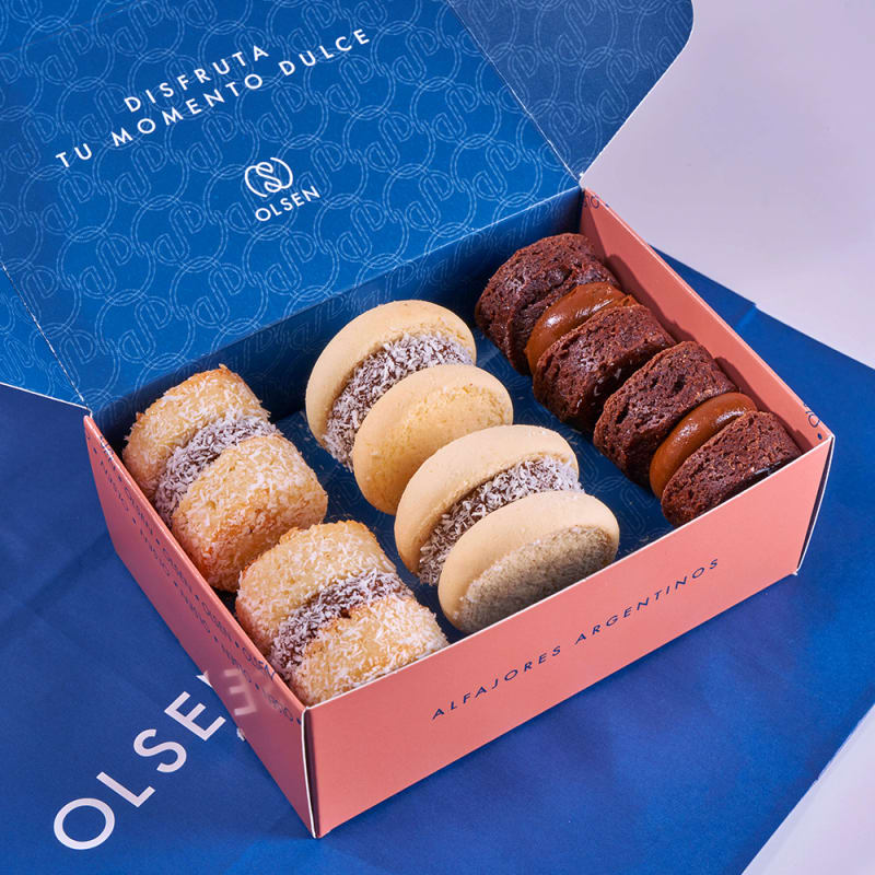 Caja 6 alfajores
