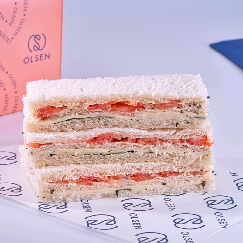 Sándwich Caprese - Vegetal