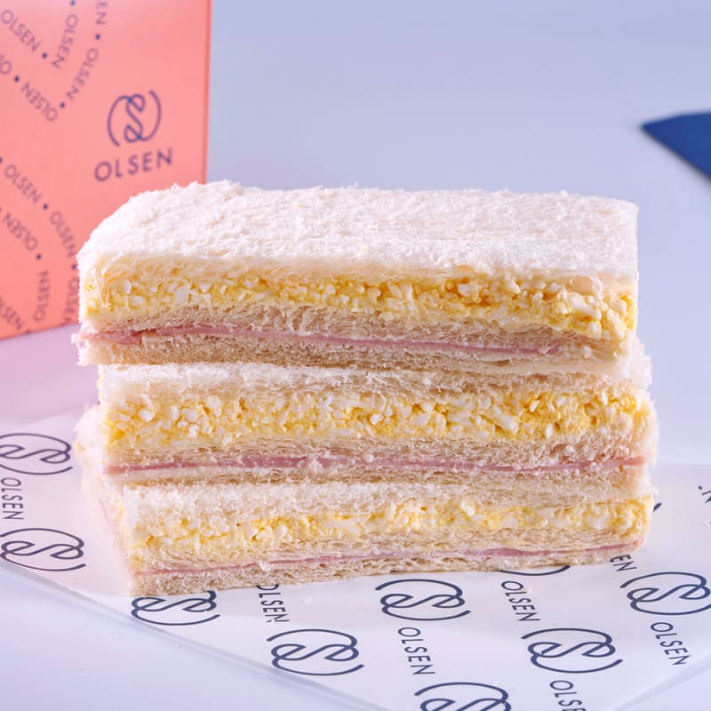 Sándwich Jamón y huevo